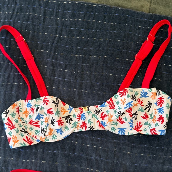 FISCH Dinzey/Chanzy Henri Coral Bikini Top and Bottom - Picture 2 of 12